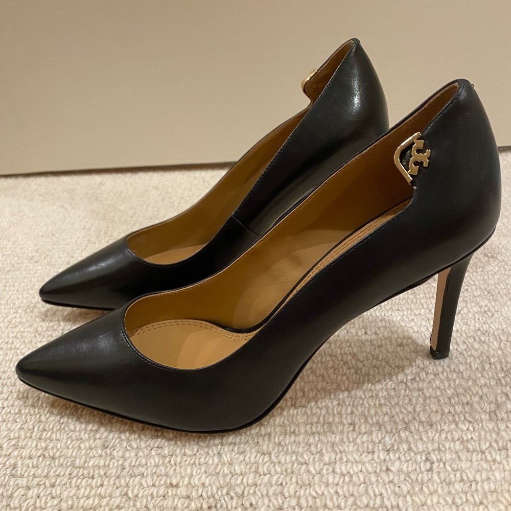 NWT Tory Burch Women's Elizabeth 65mm Heels Black